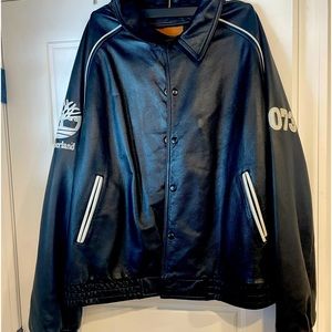 Vintage Timberland leather jacket, like brand new $150